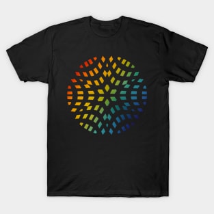 Precise rainbow T-Shirt